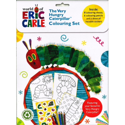 The Very Hungry Caterpillar Colouring Set